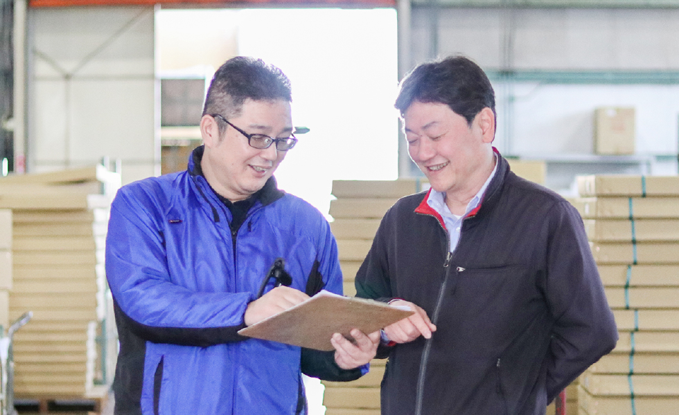 コミュニケーションをとる人